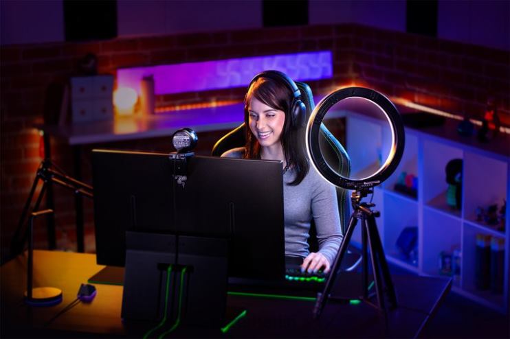 Razer Ringlicht Inhaltserstellung eine Farbe 46PD121