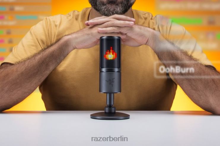 Razer Seiren-Emote Inhaltserstellung eine Farbe 46PD113