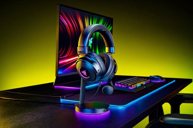 Razer Kraken v3 Hypersense Gaming-Audio eine Farbe 46PD95