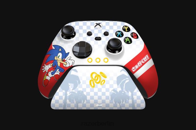 Razer Sonic The Hedgehog Wireless Controller und Schnellladestation für Xbox Konsole eine Farbe 46PD167