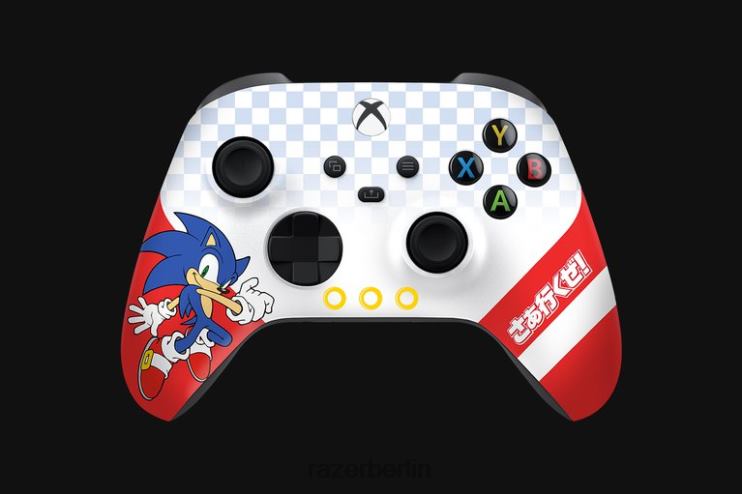 Razer Sonic The Hedgehog Wireless Controller und Schnellladestation für Xbox Konsole eine Farbe 46PD167