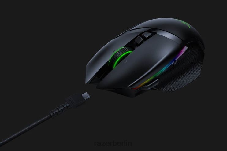 Razer Basilisk Ultimate mit Ladestation Mäuse eine Farbe 46PD35