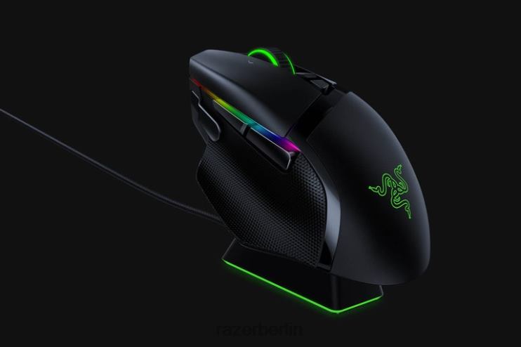 Razer Basilisk Ultimate mit Ladestation Mäuse eine Farbe 46PD35