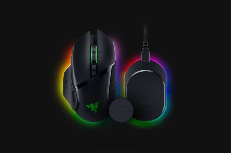 Razer Basilisk v3 Pro + Mausdock Pro Bundle Mäuse eine Farbe 46PD30