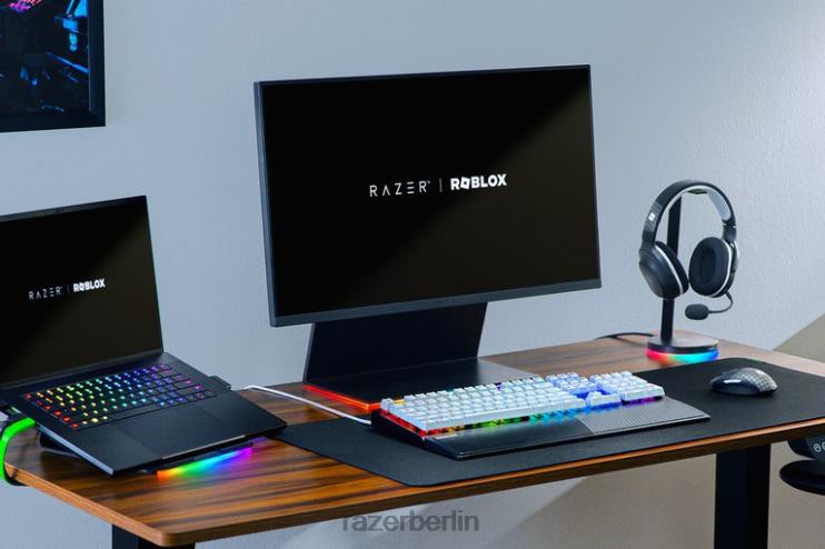 Razer Blackwidow v3 – grüner Schalter – US – Roblox Edition Tastatur Weiß 46PD59