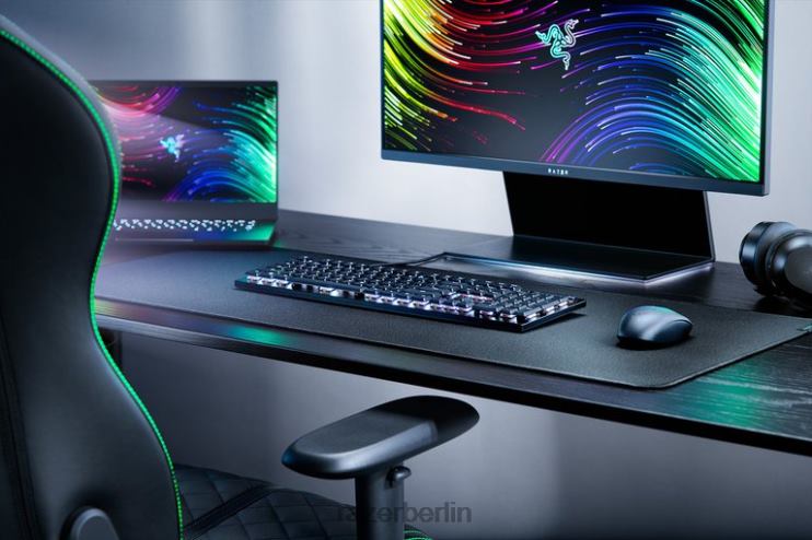 Razer Deathstalker v2 – klickender optischer Schalter – uns Tastatur eine Farbe 46PD67