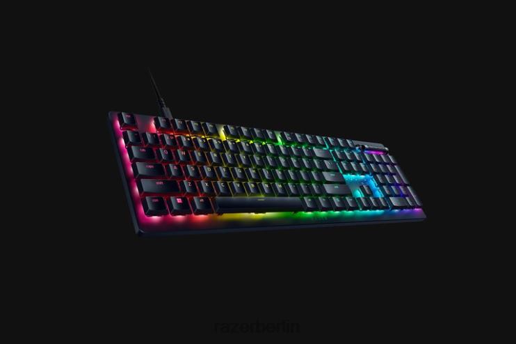 Razer Deathstalker v2 – klickender optischer Schalter – uns Tastatur eine Farbe 46PD67