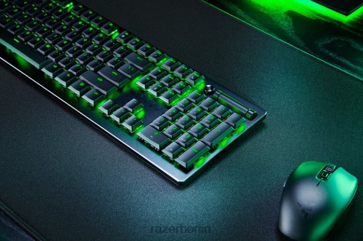 Razer Deathstalker v2 pro – linearer optischer Schalter – uns Tastatur Schwarz 46PD65