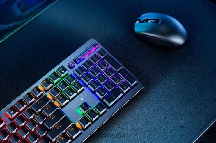 Razer Deathstalker v2 pro – linearer optischer Schalter – uns Tastatur Schwarz 46PD65