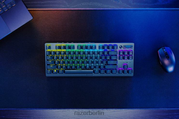 Razer Deathstalker v2 pro tenkeyless – klickender optischer Schalter – uns Tastatur Schwarz 46PD66