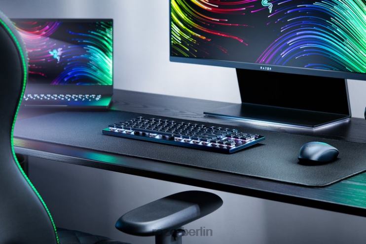Razer Deathstalker v2 pro tenkeyless – klickender optischer Schalter – uns Tastatur Schwarz 46PD66