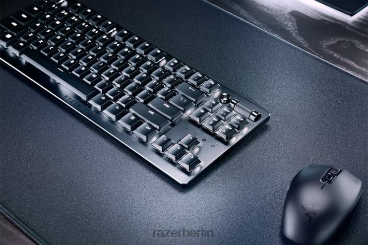 Razer Deathstalker v2 pro tenkeyless – klickender optischer Schalter – uns Tastatur Schwarz 46PD66