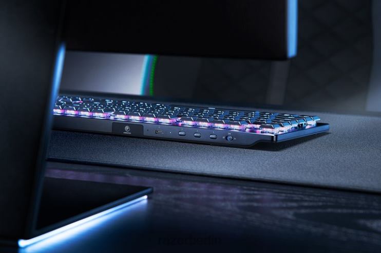 Razer Deathstalker v2 pro tenkeyless – klickender optischer Schalter – uns Tastatur Schwarz 46PD66