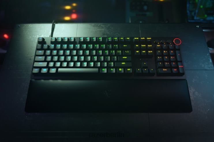Razer Huntsman v2 – klickender optischer Schalter – uns Tastatur eine Farbe 46PD69