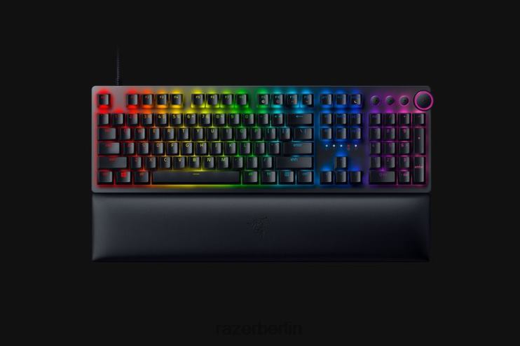 Razer Huntsman v2 – klickender optischer Schalter – uns Tastatur eine Farbe 46PD69