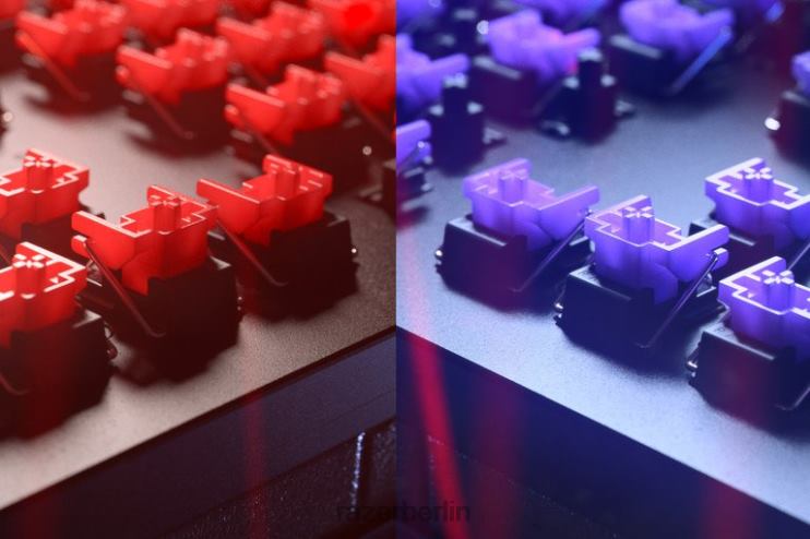 Razer Huntsman v2 – klickender optischer Schalter – uns Tastatur eine Farbe 46PD69