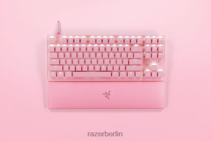 Razer Huntsman v2 tenkeyless – linearer optischer Schalter – uns Tastatur Quarz 46PD70