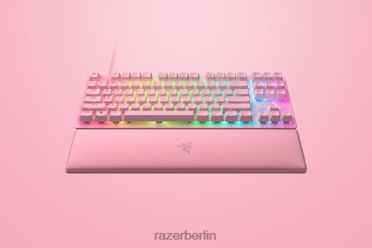 Razer Huntsman v2 tenkeyless – linearer optischer Schalter – uns Tastatur Quarz 46PD70