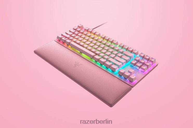 Razer Huntsman v2 tenkeyless – linearer optischer Schalter – uns Tastatur Quarz 46PD70
