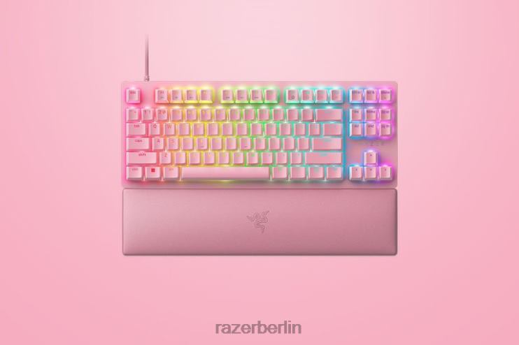 Razer Huntsman v2 tenkeyless – linearer optischer Schalter – uns Tastatur Quarz 46PD70