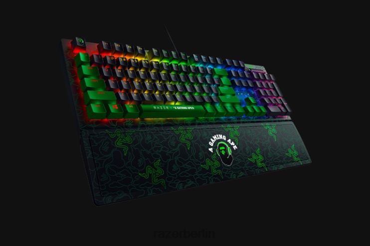 Razer X *A Bathing Ape blackwidow v3 – grüner Schalter – uns Tastatur Grün 46PD60