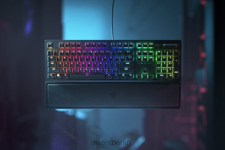 Razer blackwidow v3 – gelber Schalter – uns Tastatur Schwarz 46PD61