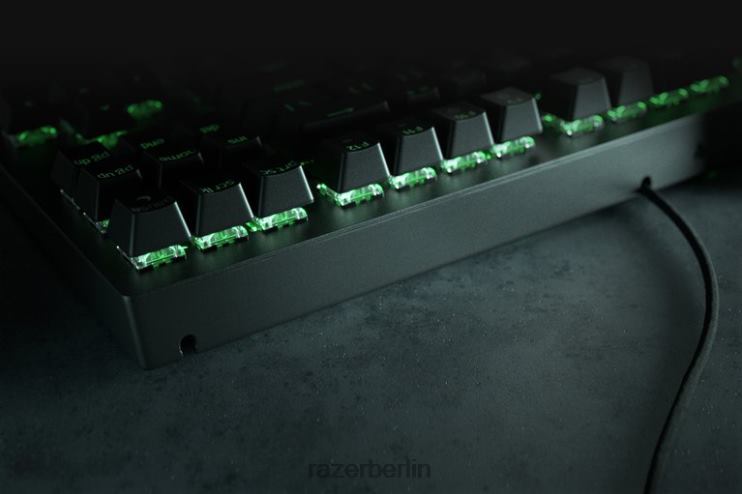 Razer blackwidow v3 tenkeyless – gelber Schalter – uns Tastatur Schwarz 46PD62