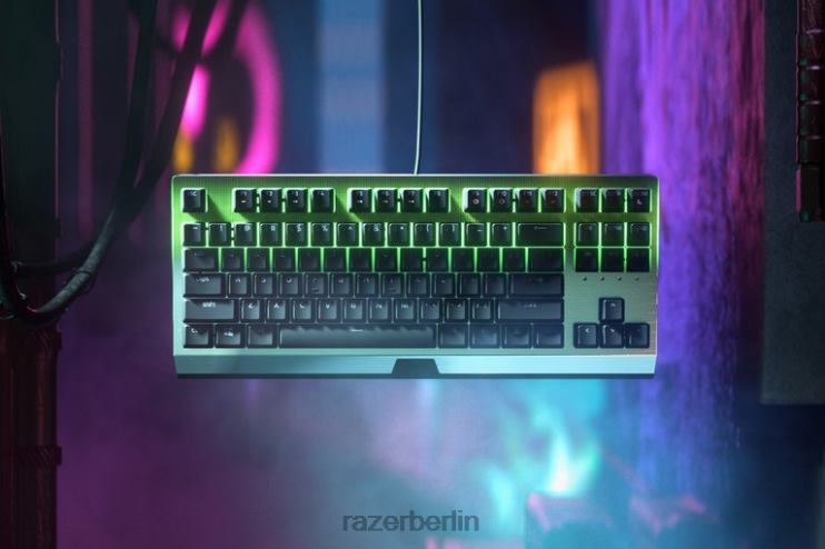 Razer blackwidow v3 tenkeyless – gelber Schalter – uns Tastatur Schwarz 46PD62