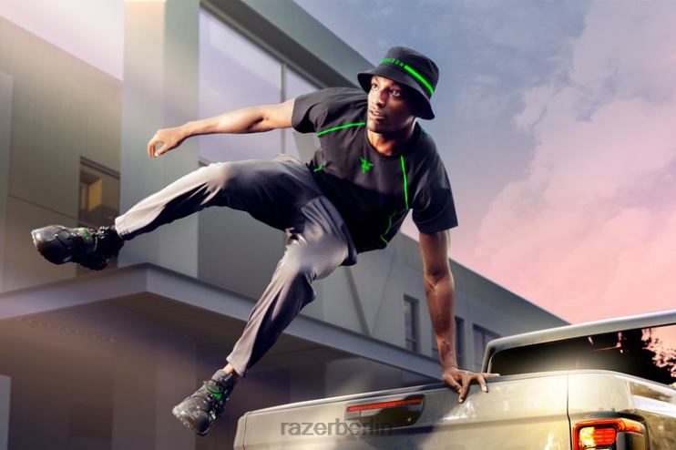 Razer Athleisure - Instinkt-T-Shirt Bekleidung eine Farbe 46PD194