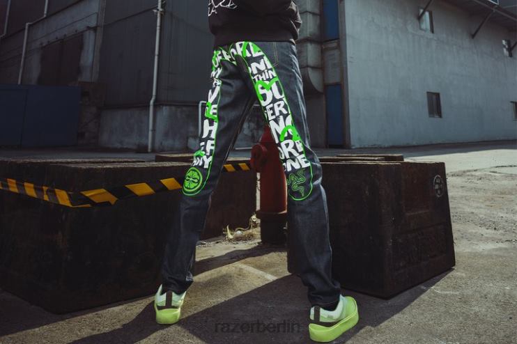 Razer Evisu Daicock-Print mit Stickerei, Carrot-Fit-Jeans #2017 Bekleidung eine Farbe 46PD192