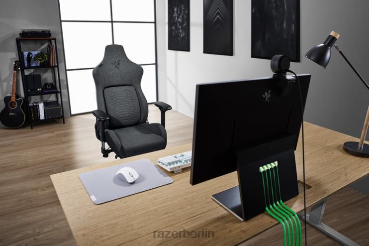 Razer Iskur - dunkelgrauer Stoff Gaming-Stuhl eine Farbe 46PD137