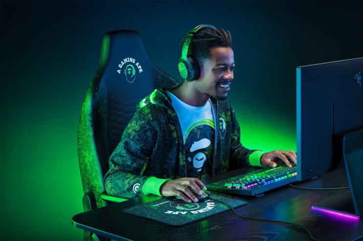 Razer X *A Bathing Ape iskur x Gaming-Stuhl eine Farbe 46PD125