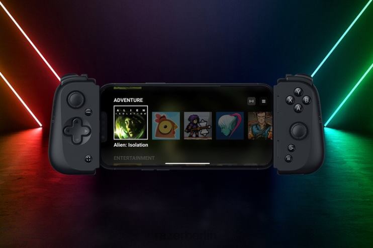 Razer Kishi v2 für iPhone Handy, Mobiltelefon eine Farbe 46PD181